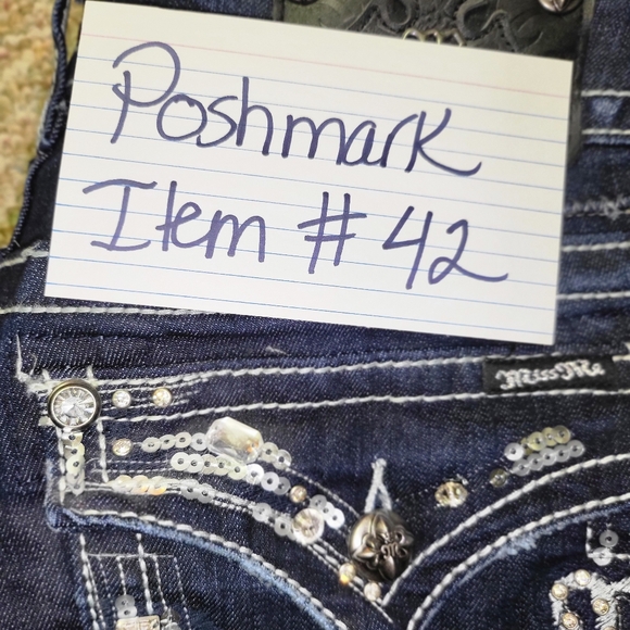 Miss Me Denim Jeans Boot Jeans Size 30 NWOT New - Picture 15 of 16